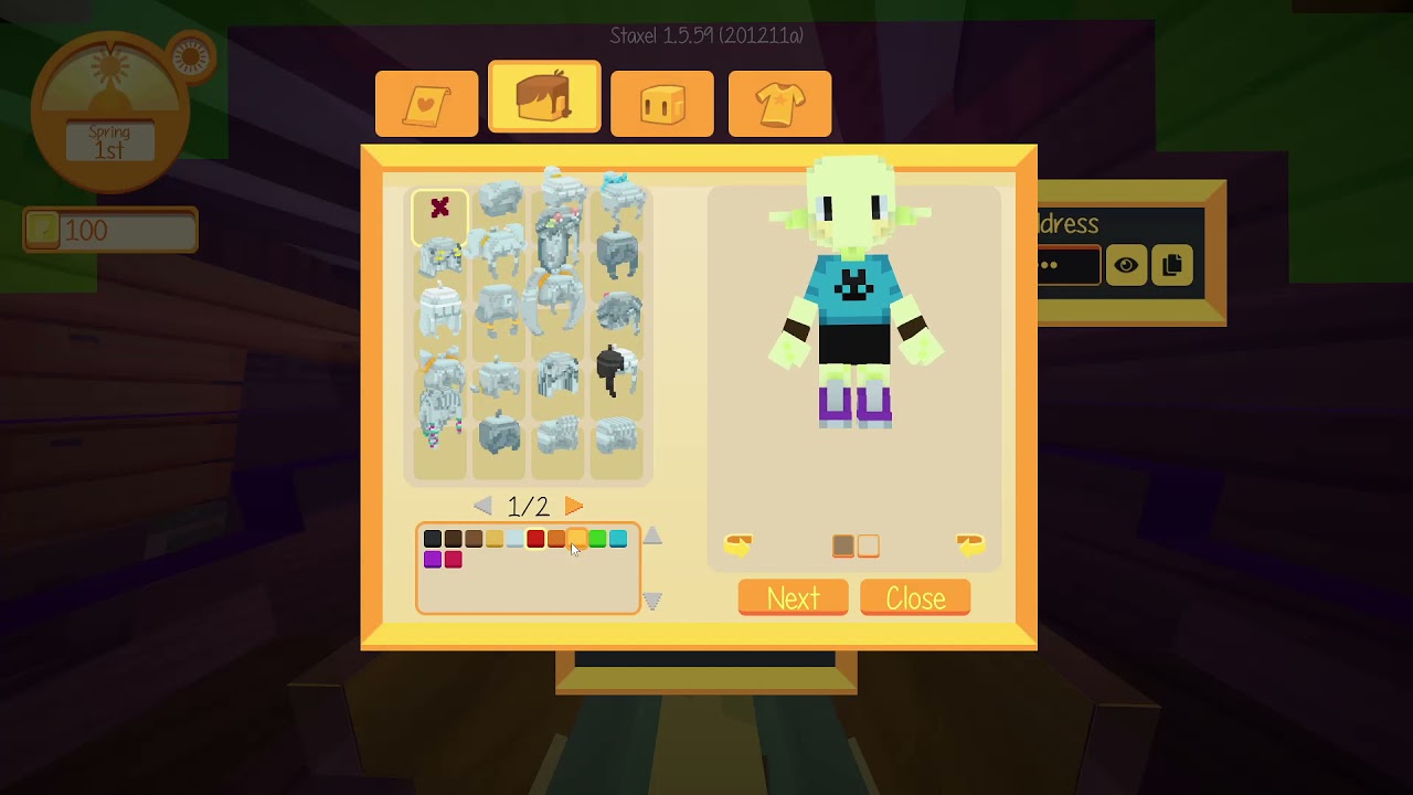 Staxel Pt.1 Character Creation
