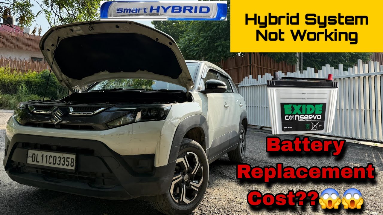 Maruti Brezza Smart Hybrid Not Working | Start Stop Not Working | Brezza Battery Replacement Cost | 