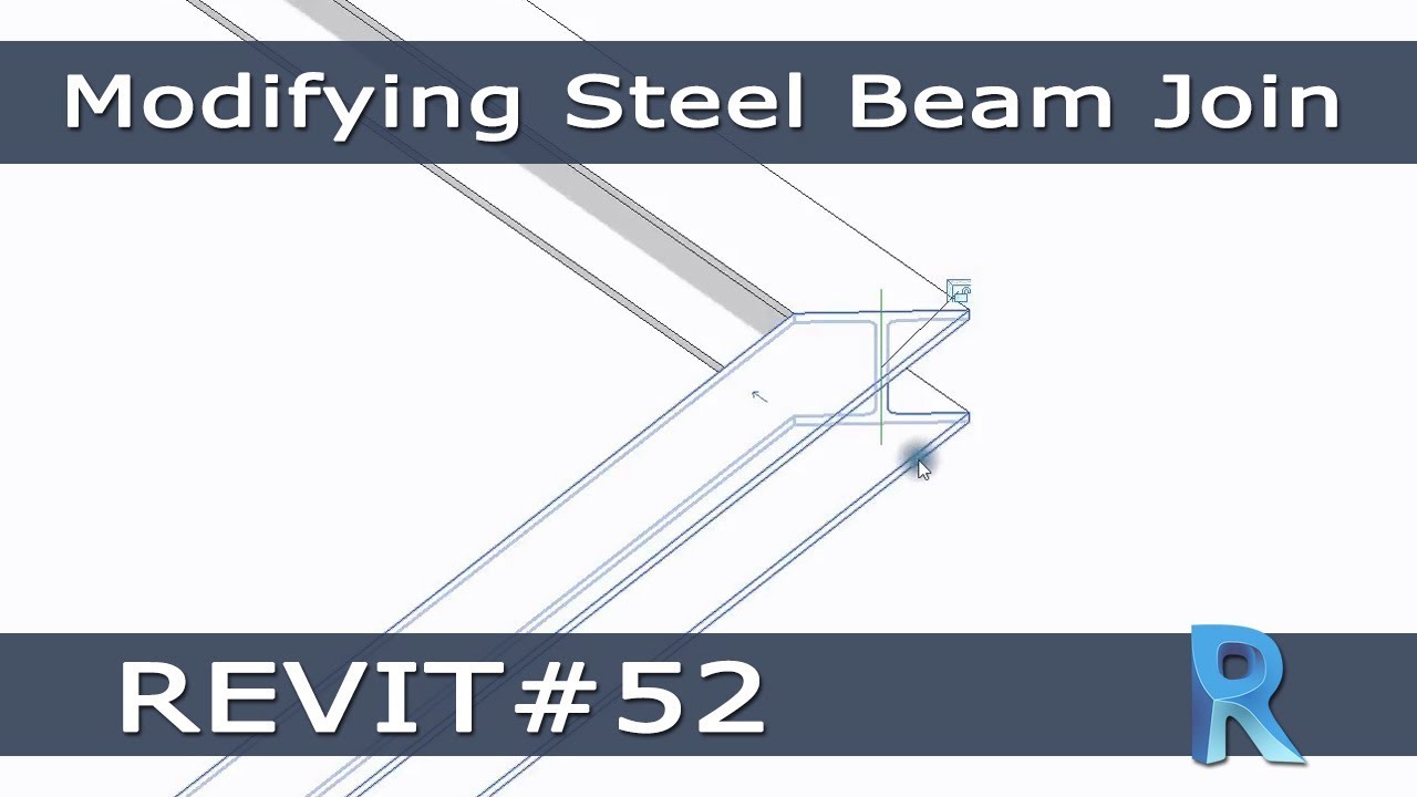 REVIT #52 - Comando Giunti Travi in Acciaio (Modifying Steel Beam Join)