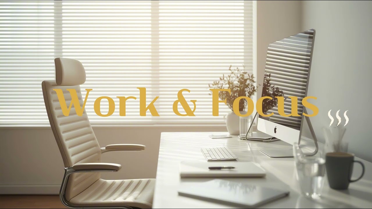 💻 playlist 집중이 잘되는 워크 재즈 | Work & Focus Jazz for Deep Concentration ✨