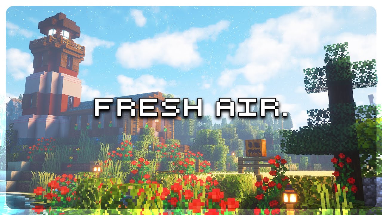 the air is warm, the breeze is light... (minecraft music & ambience)