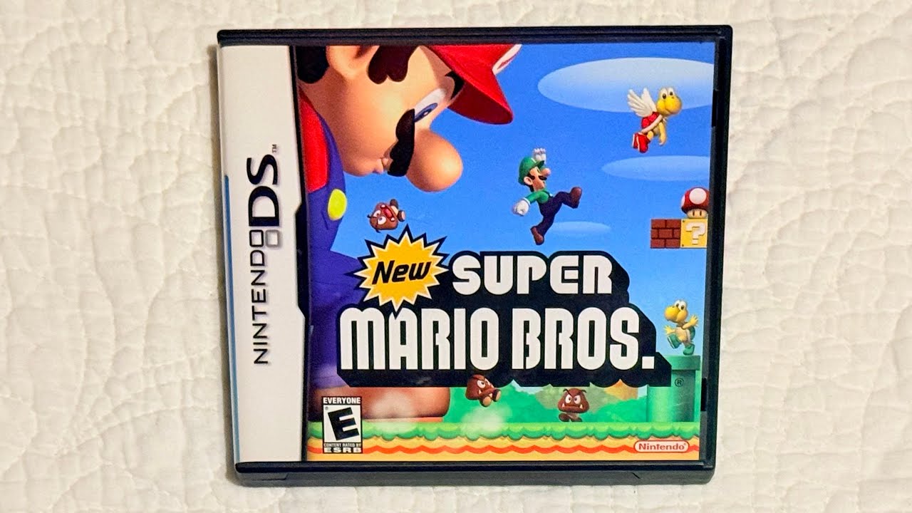Opening to New Super Mario Bros. 2006 Nintendo DS Game