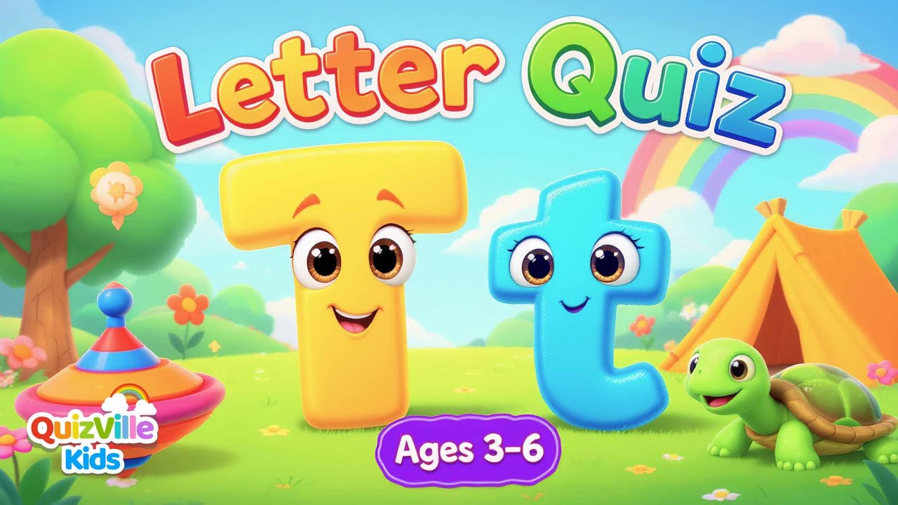 Letter T Quiz ✏️ | Fun ABC Game for Kids (Ages 3&ndash;6)