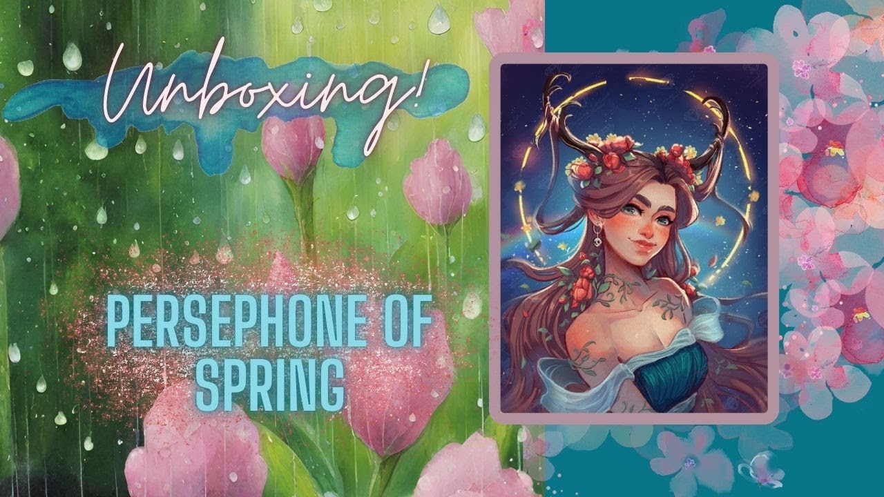 Unboxing - Persephone of Spring - Diamond Art Club