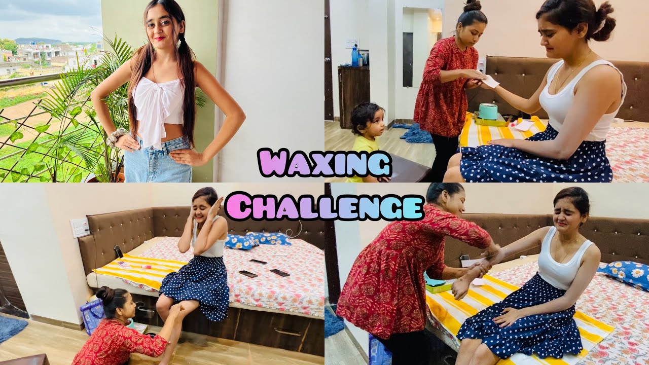 Life me 1st time Hair Waxing ki Too painfull but my Hands & Legs became Silky Smooth | Bindass Kavya