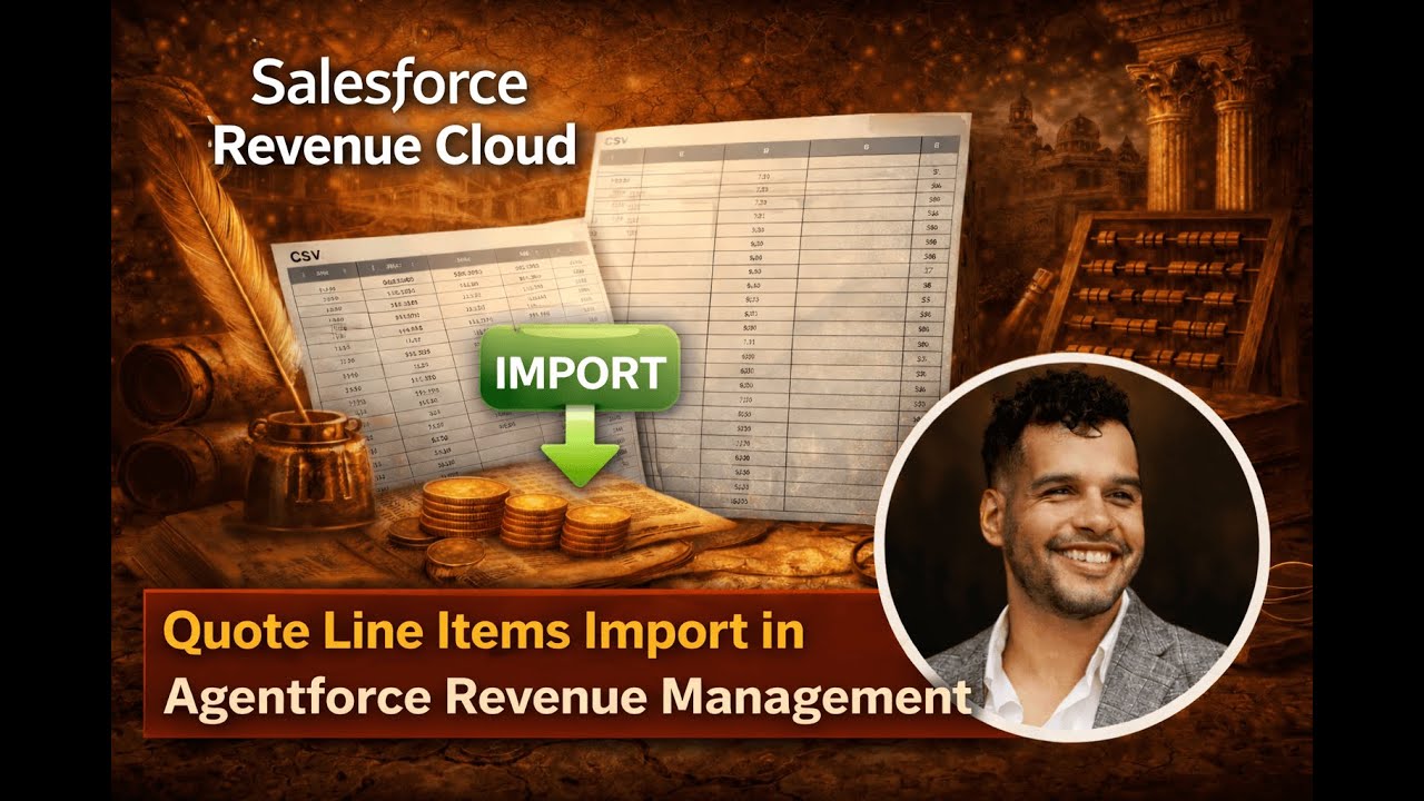 Revenue Cloud (ARM) Import Quote Line Items CSV