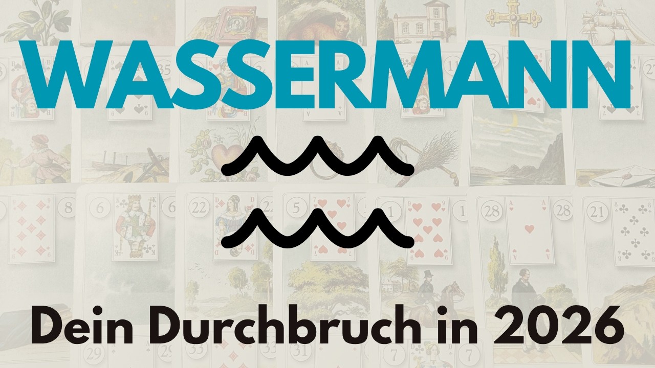 Wassermann: Gl&uuml;ckspilz! Ein falsches Angebot wird enttarnt! | Tarot Kartenlegen Horoskop