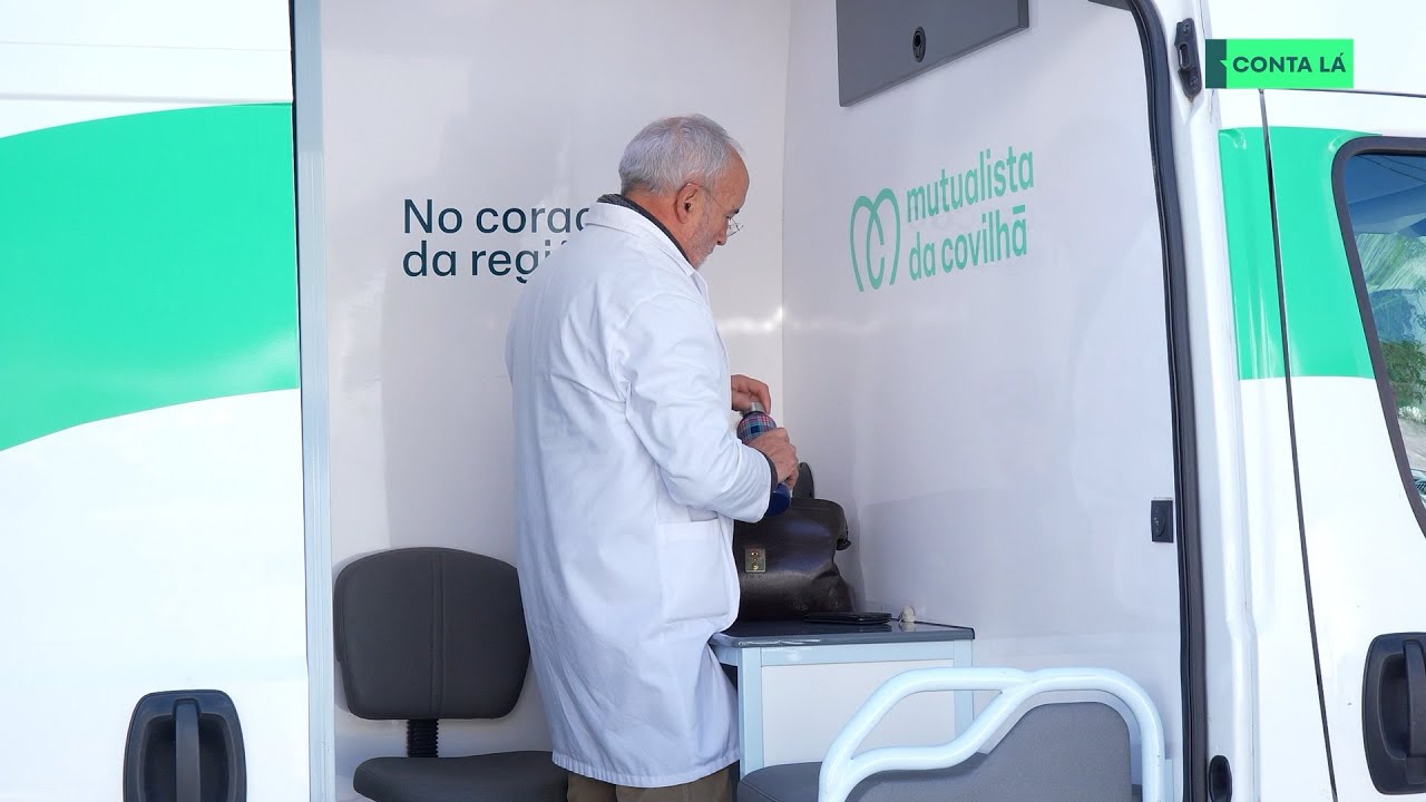 Há uma carrinha que leva cuidados médicos às aldeias da Covilhã