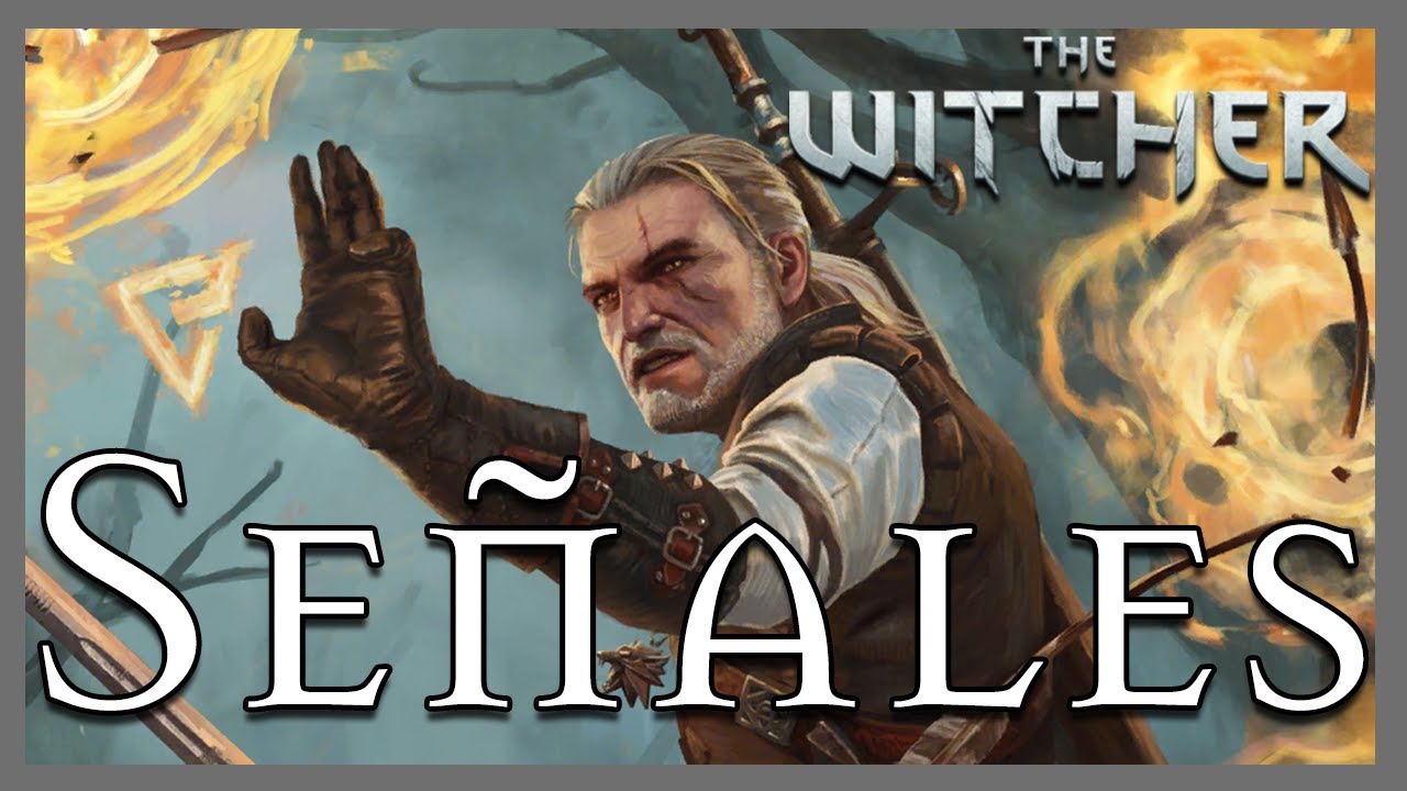 TODAS las SEÑALES de BRUJO explicadas - ( The Witcher )