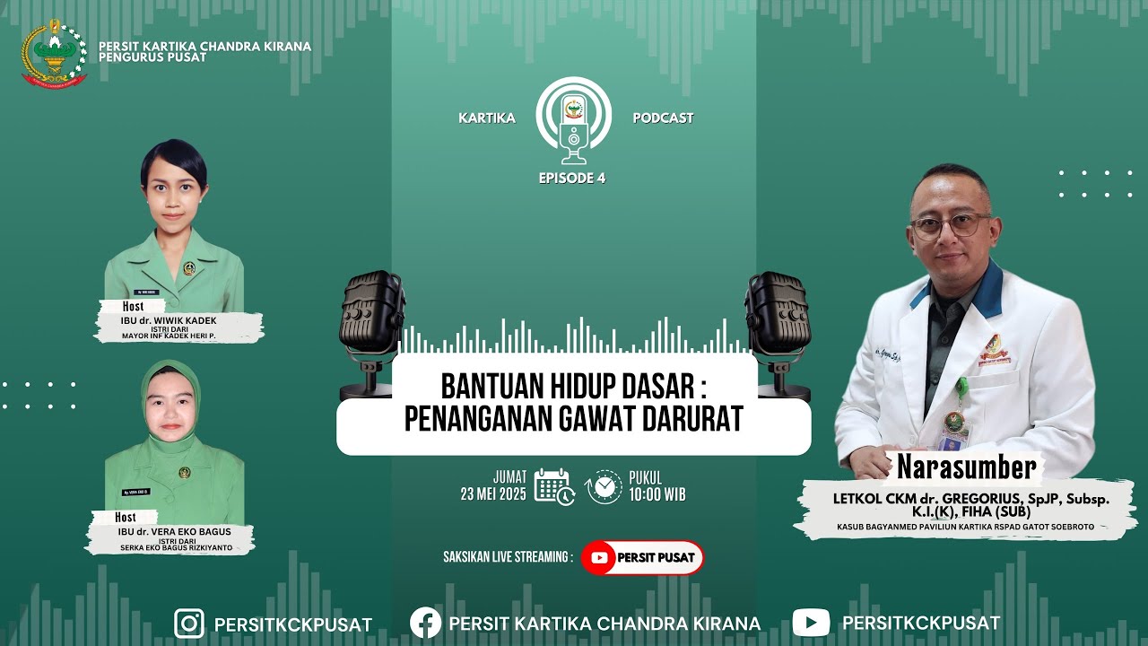 Bantuan Dasar : Penanganan Gawat Darurat | Kartika Podcast