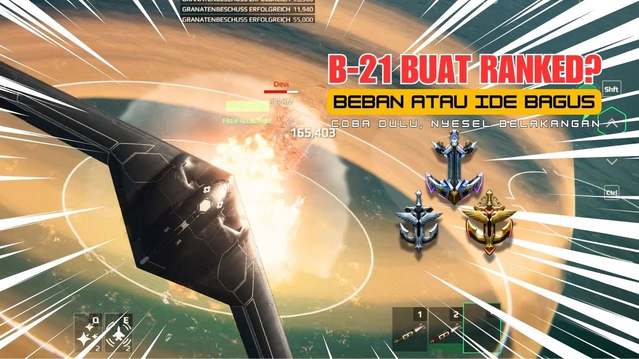 Coba dulu, Nyesel belakangan B-21 buat Ranked | Modern Warships Review Game Play
