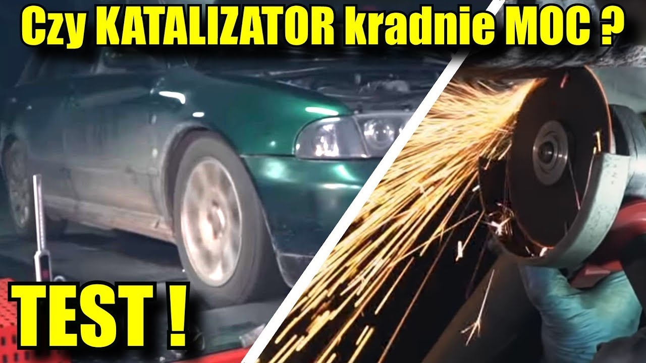 Czy KATALIZATOR kradnie MOC ? TEST !!!