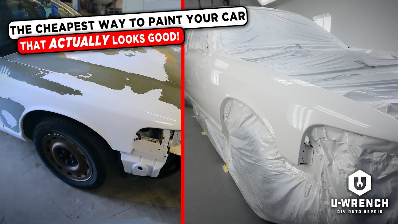 The Cheapest Way to Paint Your Car with PROFESSIONAL Results!