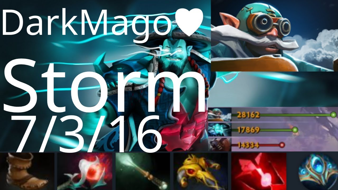 DarkMago&hearts; Storm Spirit vs Void, Ursa, Viper - QCY vs NoPing g2 AniMajor dota2