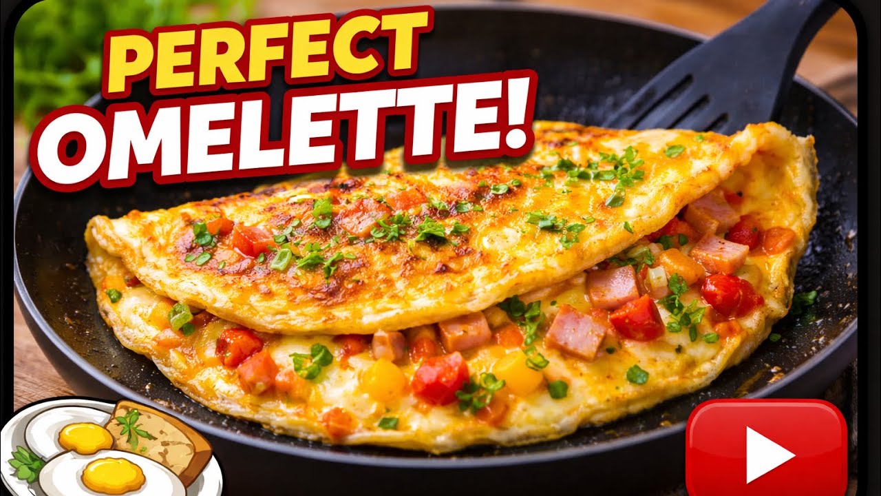 Perfect Omelette in 5 Minutes | Easy & Tasty Recipe 😋