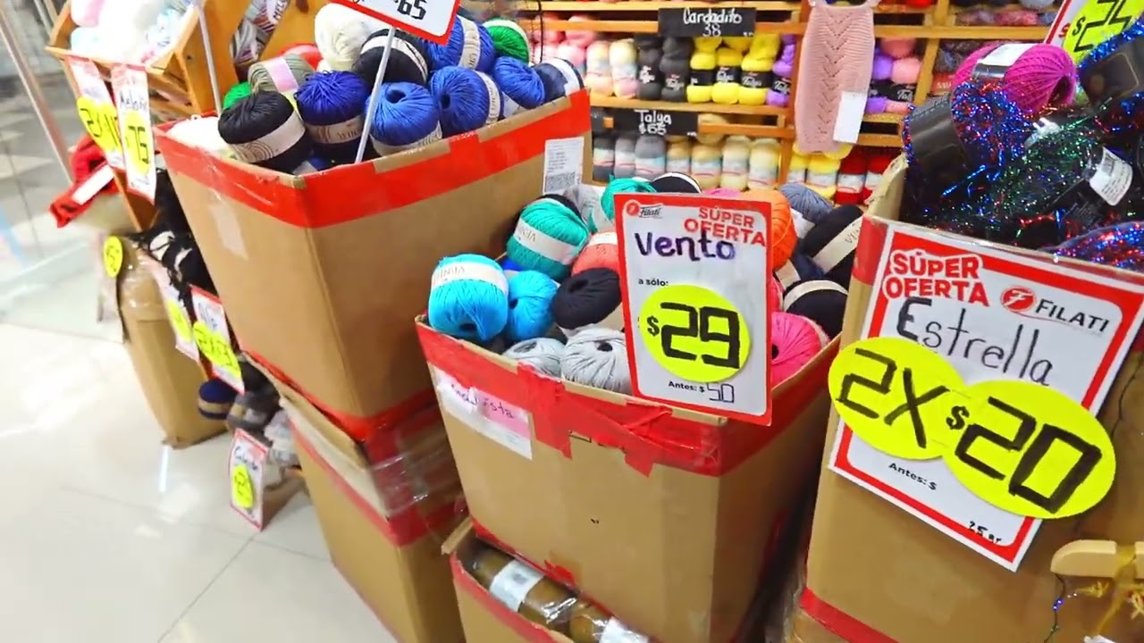 🧶ESTAMBRES en la CIUDAD DE MEXICO Lindavista FILATI🧶💕😍