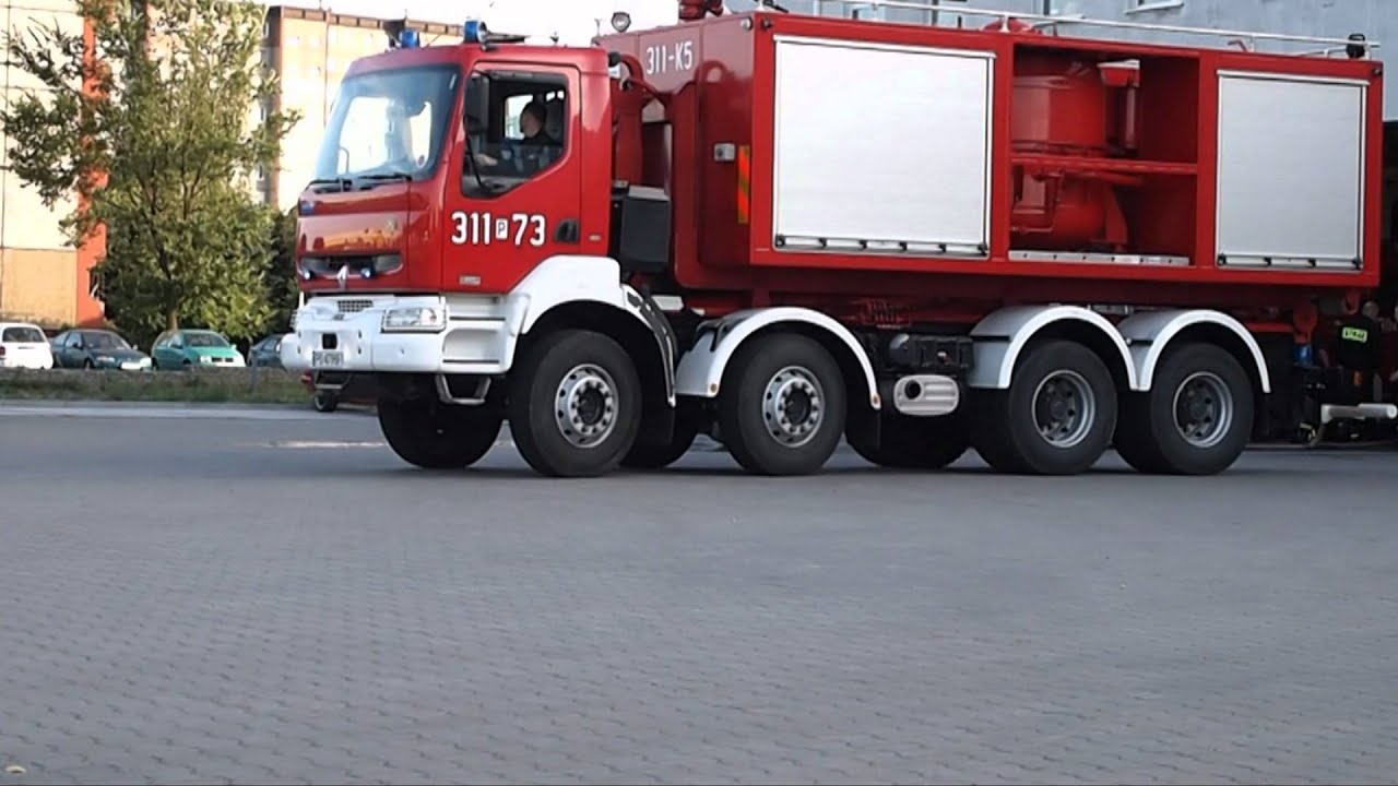 311[P]73 SCKn Renault Kerax 420 dCi ISS Wawrzaszek - wjazd do garażu [HD]