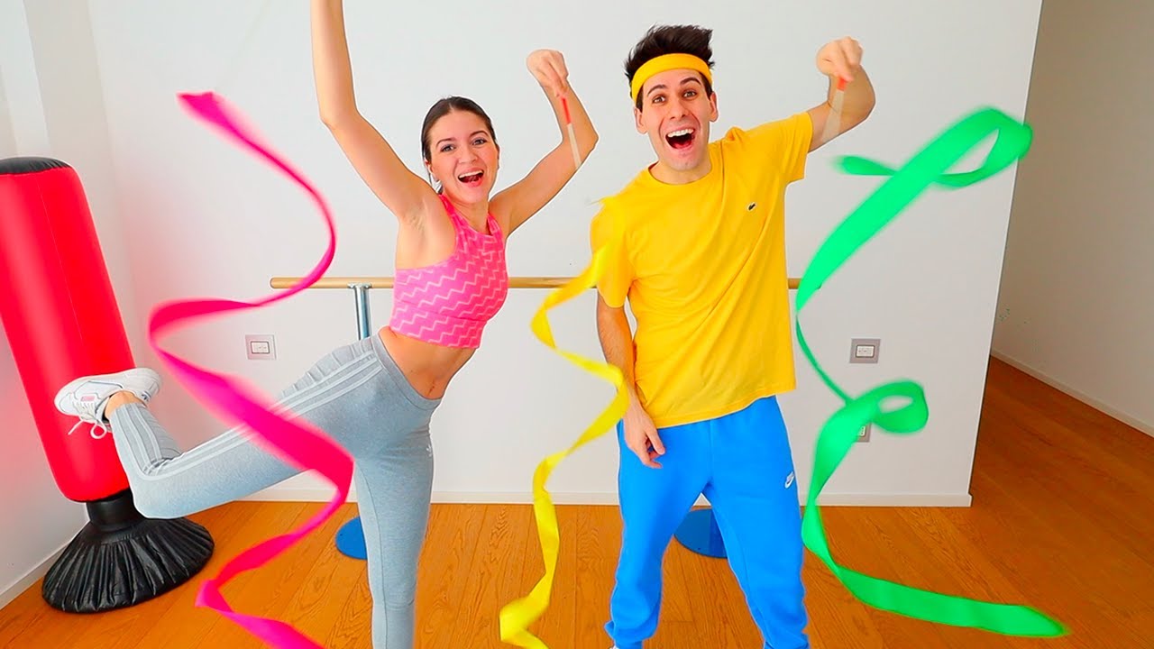 GINNASTICA RITMICA CON I NASTRI!