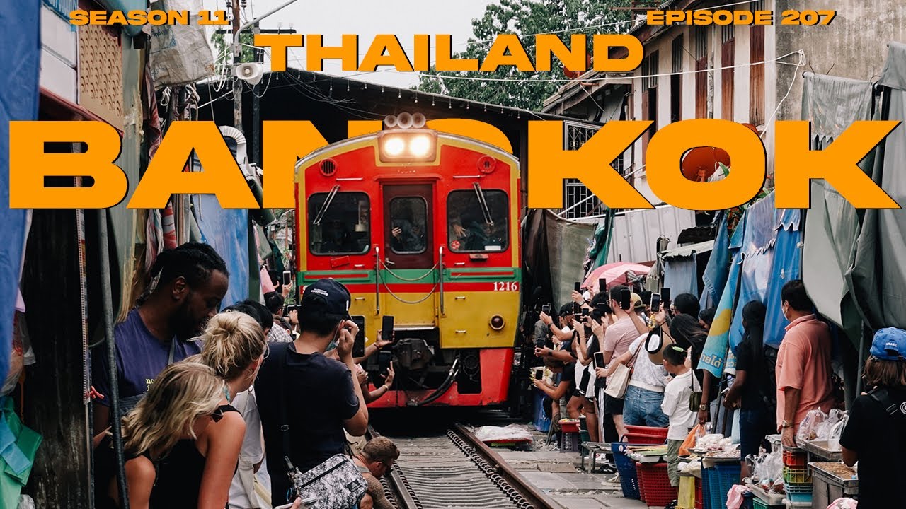 DIY Adventure at Maeklong Railway Market- How to get there for less than £1