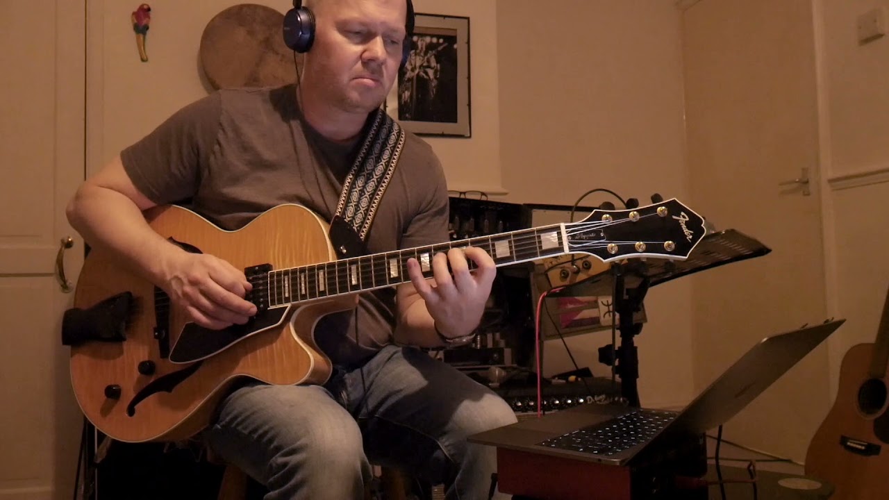Smooth Jazz on a Fender D'aquisto Deluxe (built by Stephen Stern)