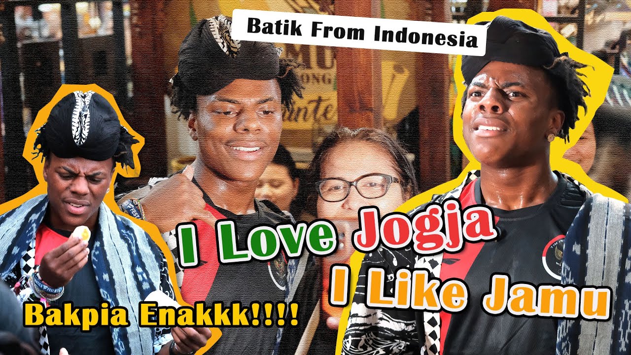 Ishowspeed Main Gamelan hingga borong Jamu & Batik di Yogyakarta #ishowspeed #hamzahbatik