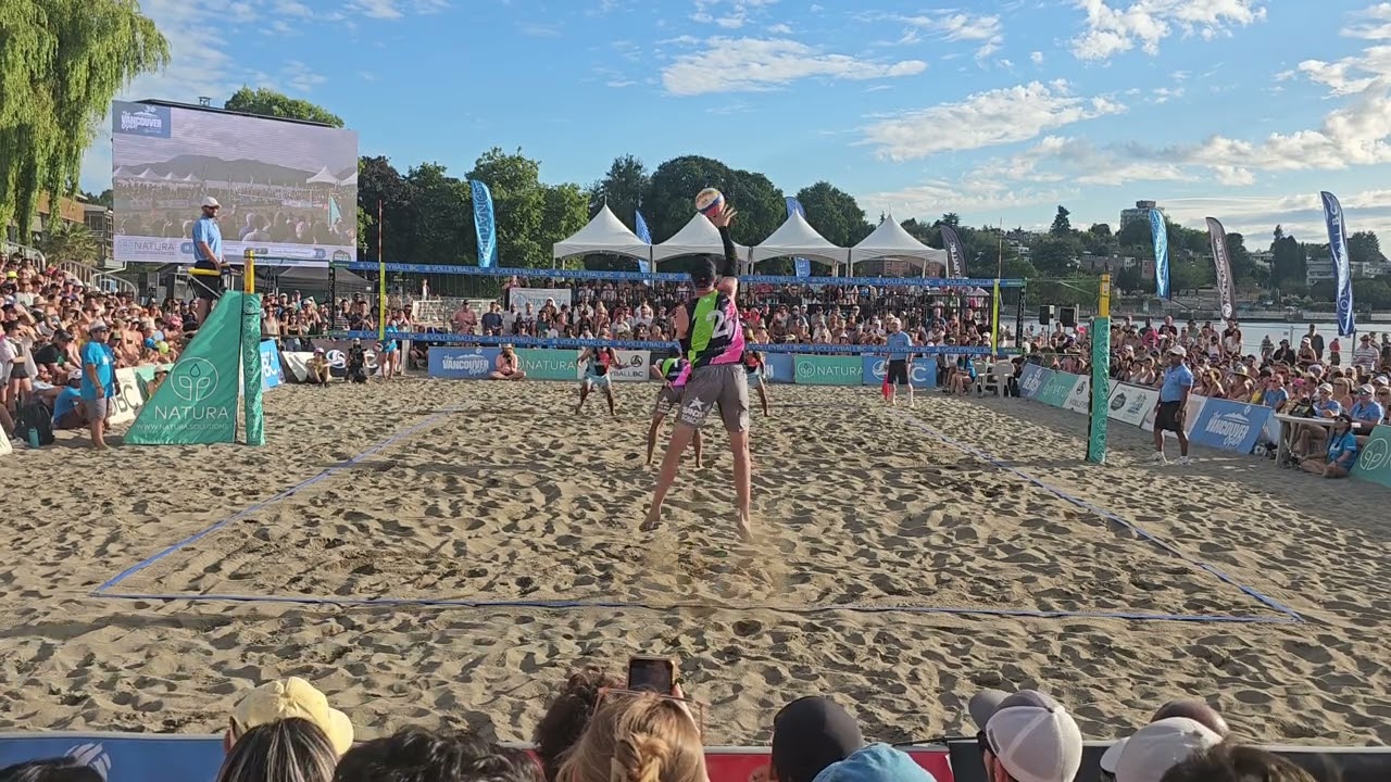 the Vancouver open volleyball 2023 final men's.