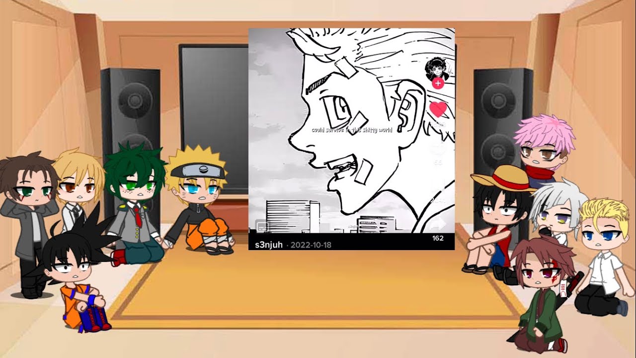 Anime Protagonists react to Hanagaki Takemichi || 2/10 || Tokyo Revengers