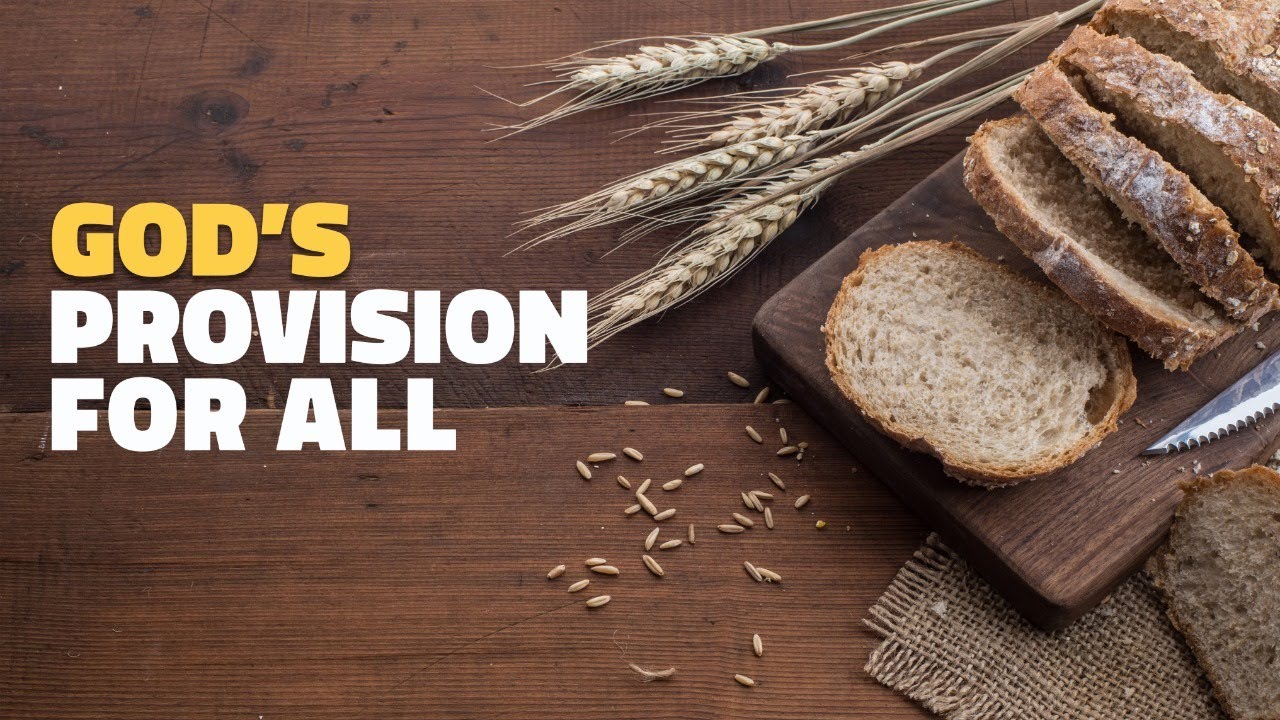 God's Provision for all - Rev SC Mathebula