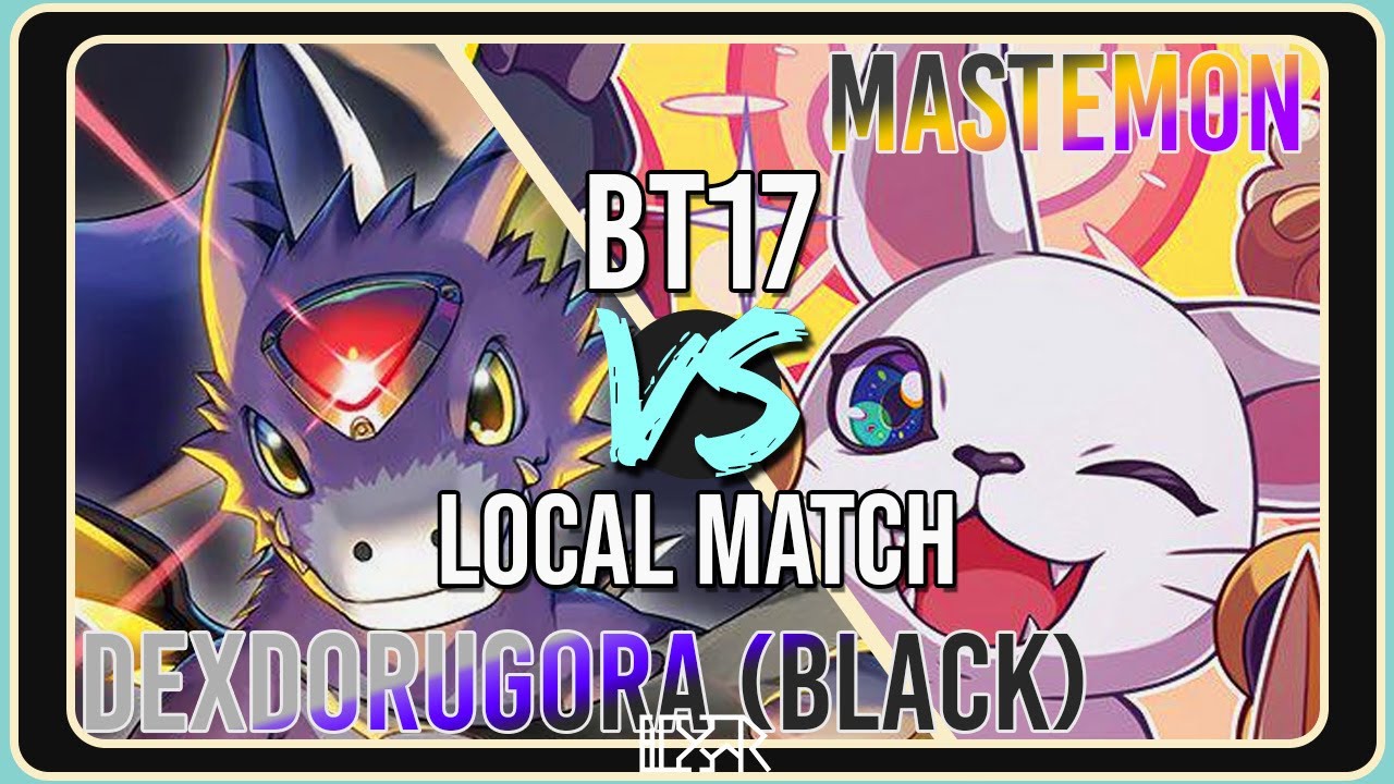DexDorugoramon vs Mastemon [Digimon TCG BT17 Local Match] Match Commentary