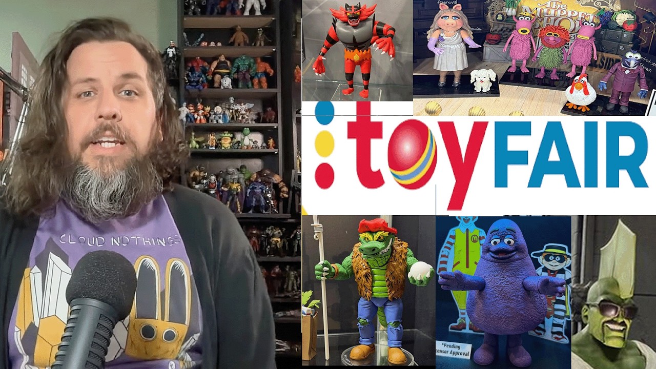 ToyFair 2026 Reveals Muppets Ducktales Ninja Turtles Action Figure Toy News!