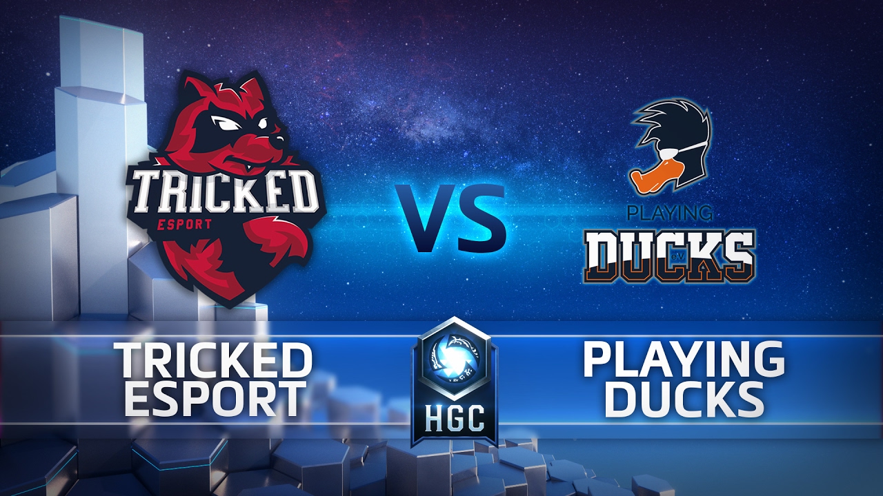 HGC EU Phase 1 - Game 1 - Playing Ducks vs Tricked Esport
