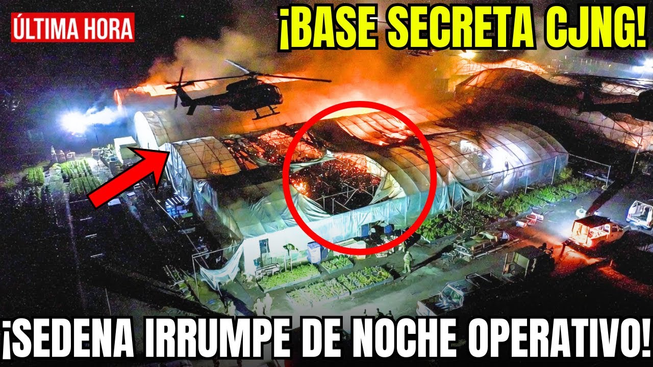 🇲🇽🚨OPERATIVO FANTASMA en JALISCO: SEDENA IRRUMPE de NOCHE y DESMANTELA BASE SECRETA del CJNG