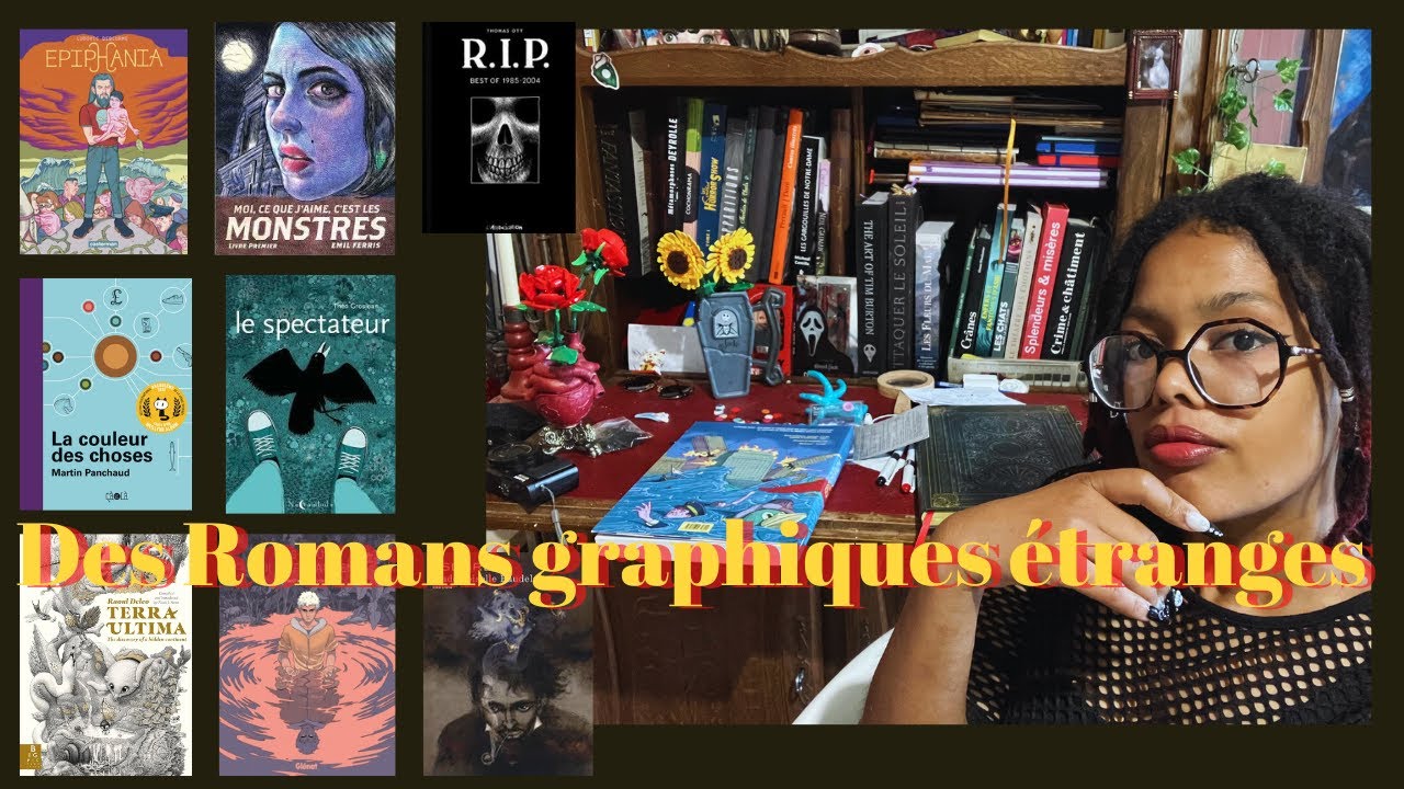 Mes romans graphiques les plus BIZARRES (Monstres, Macabre, Baudelaire?) @khalybouquine