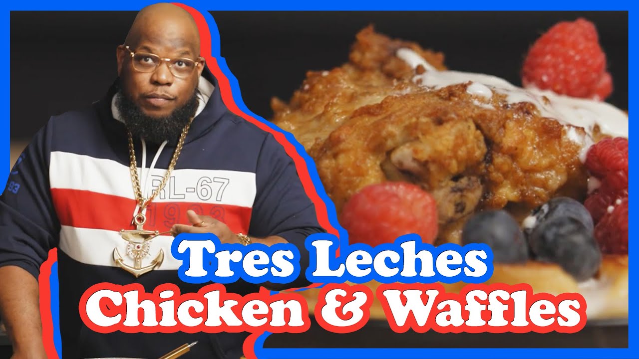Tres Leches Chicken & Waffles | Fridge Diving with Meyhem Lauren