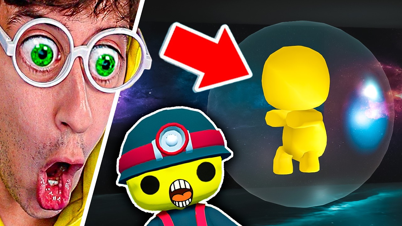 Encuentro un Bebé Wobbly 👶🏻😱!!! (experimento secreto NASA 👽) - Wobbly Life #382
