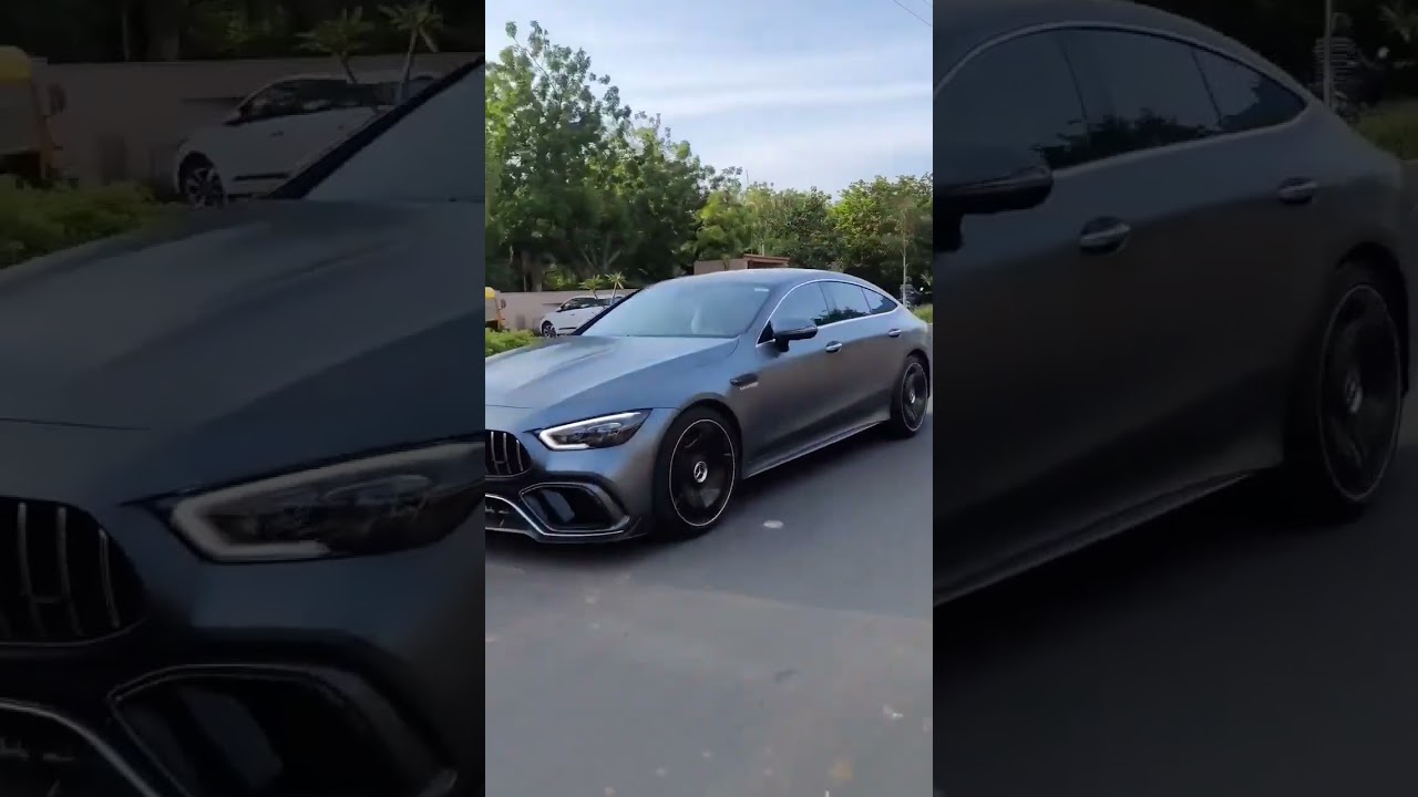 Mercedes-Benz AMG GT 63 S 4MATIC Plus Limousine #mercedes #car #amg #gt @ahmedabadsportscar10