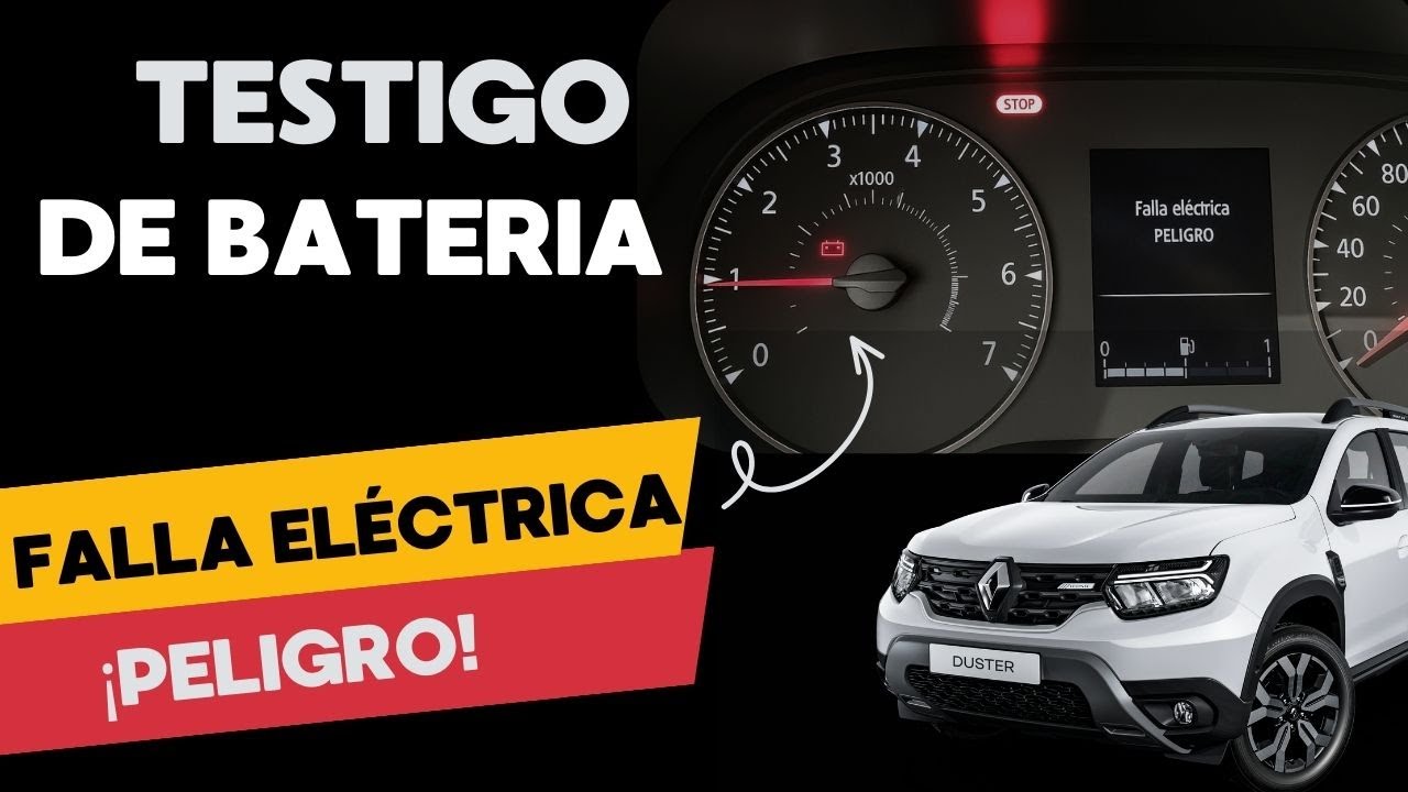 Testigo de bateria encendido en Renault Duster turbo