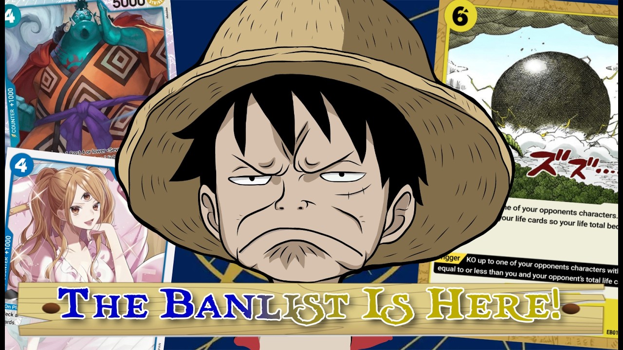 Новости OPTCG! || Список запрещенных карт на 1 апреля уже здесь! || One Piece TCG