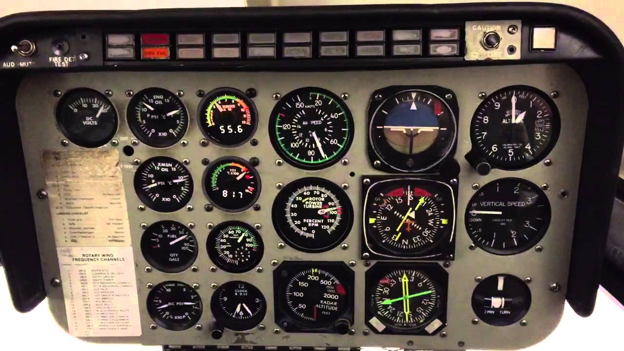 TH-57 Cockpit trainer (CPT) -- Compressor stall
