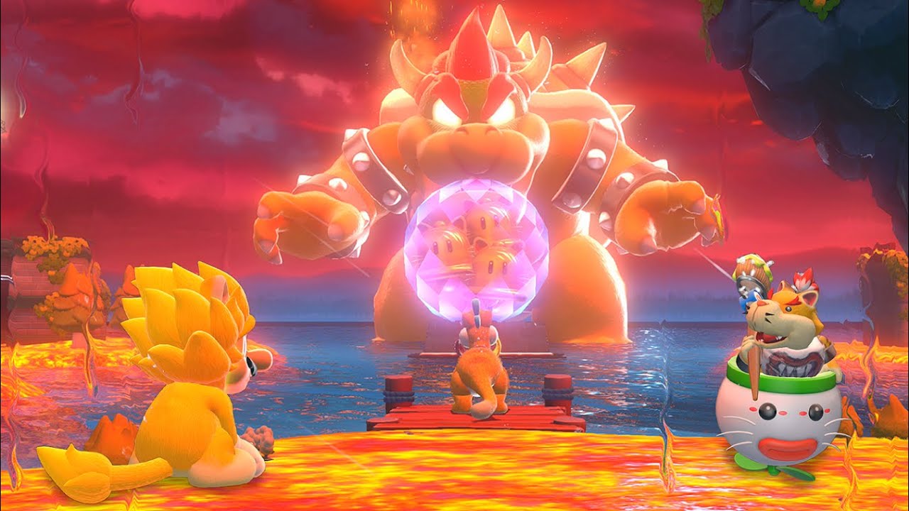 Bowser's Fury: The Floor is Lava - Part 5 - Hunting for More Cat Shines + Final Boss & Ending
