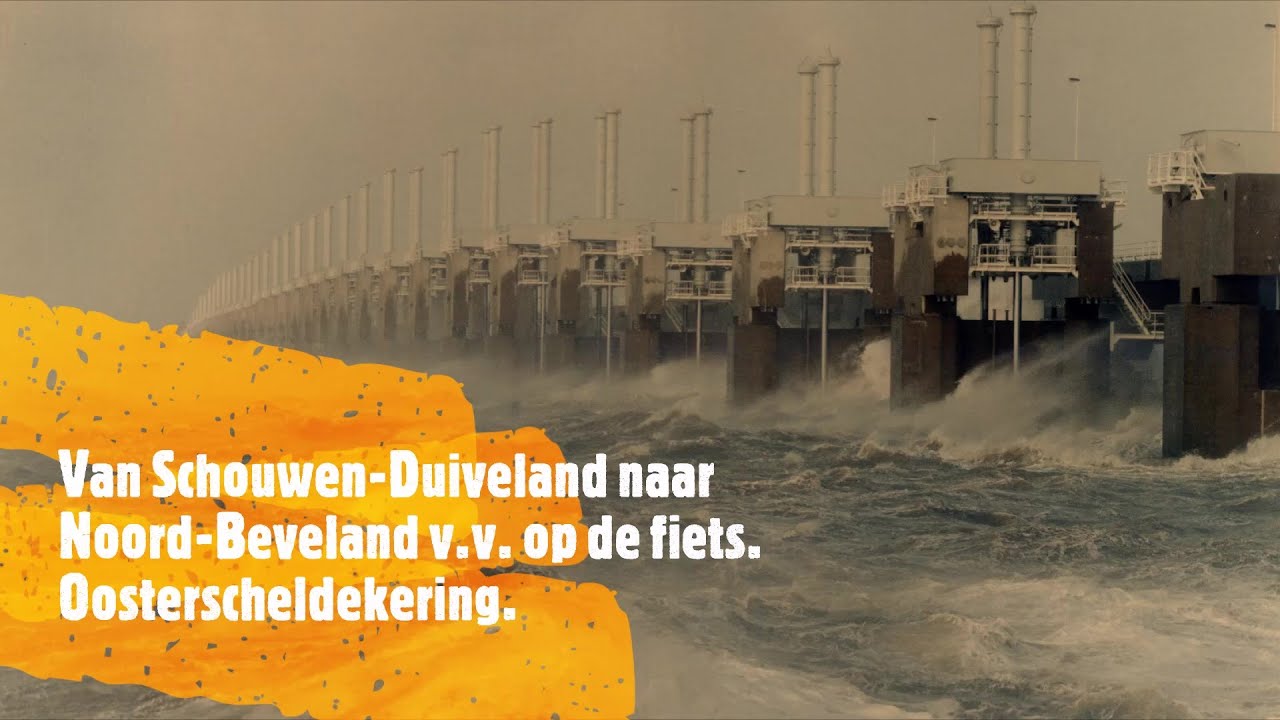 Zeeland, Fietsen over de Oosterscheldekering van Schouwen-Duiveland naar Noord-Beveland