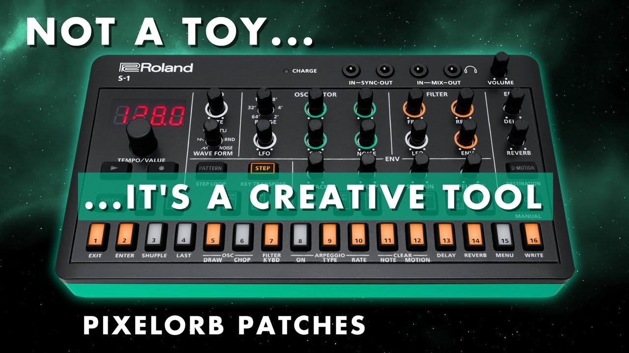 Roland S-1 Tweak Synth  - Surprisingly Good