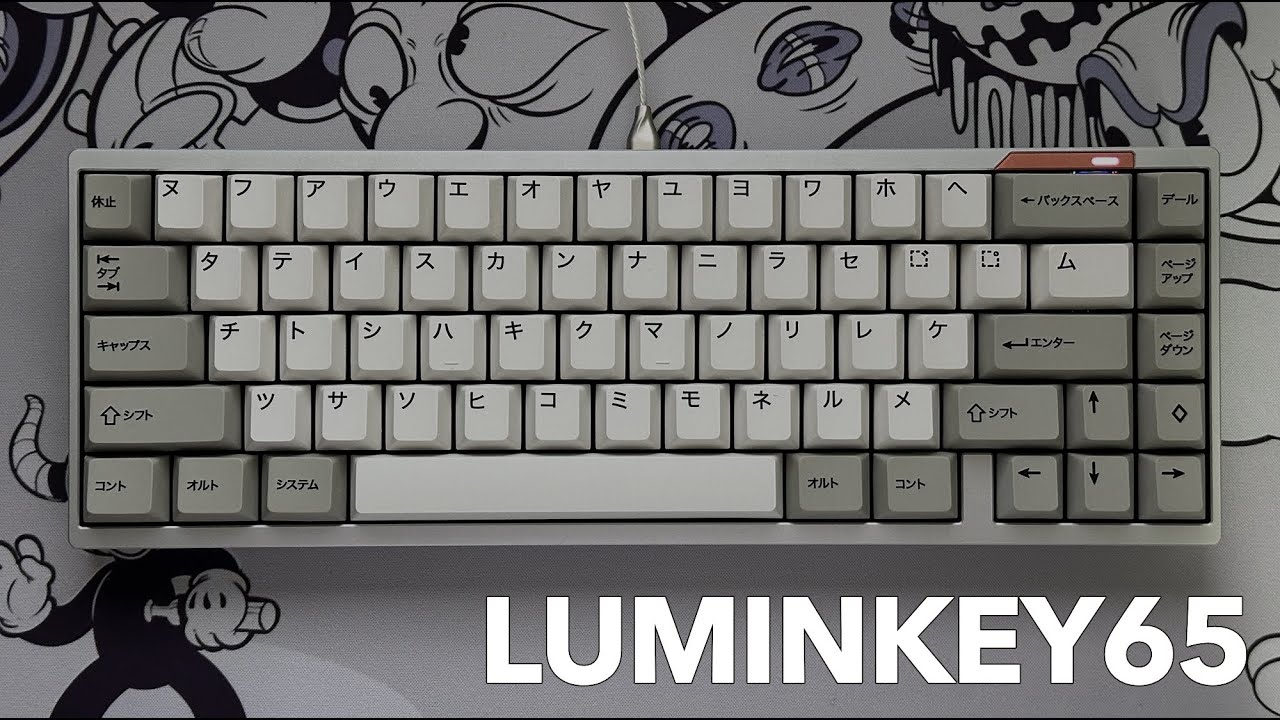 LUMINKEY65 | 루민키65 노폼 클래키 알루보강 빌드 & 타건