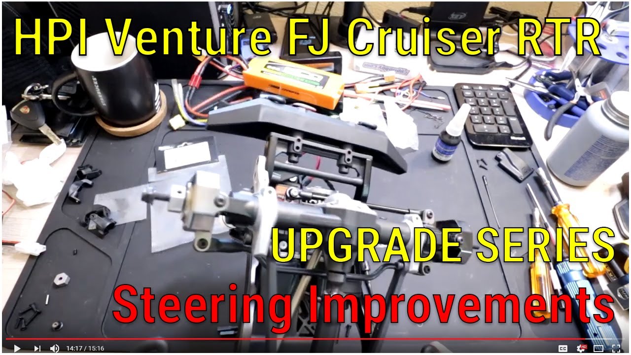 HPI Venture - Upgrade Series - CVDs, Brass Knuckles, C-Hub, Servo