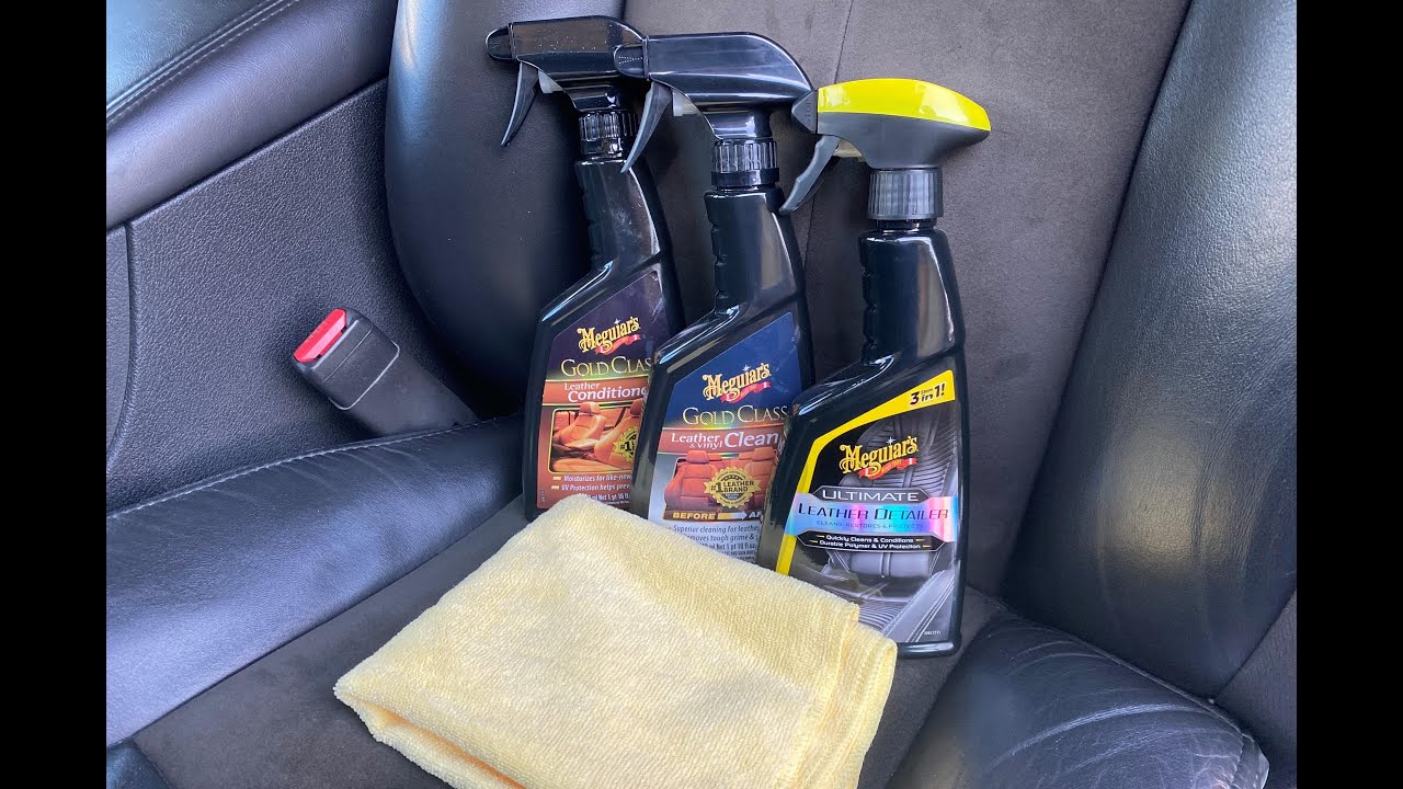 Демонстрация средств по уходу за кожей Meguiar's — обзор