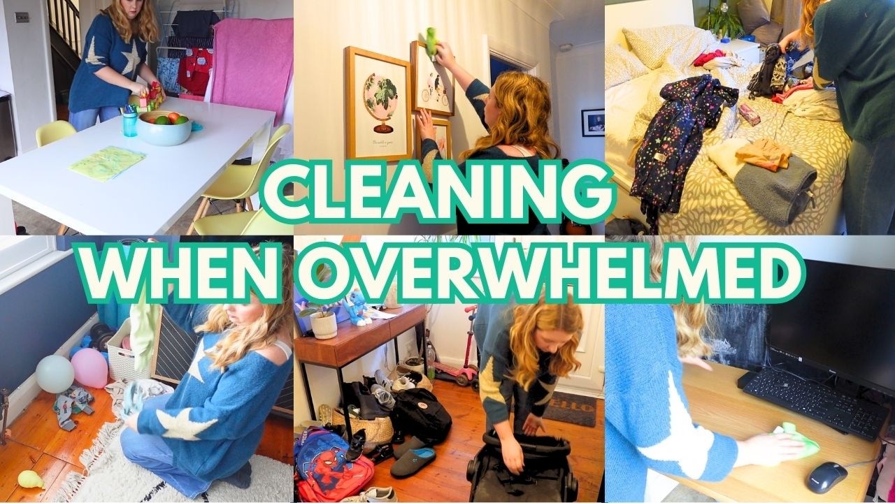 CLEAN WITH ME Turning an Overwhelming Mess into a Sanctuary 🧼🧽