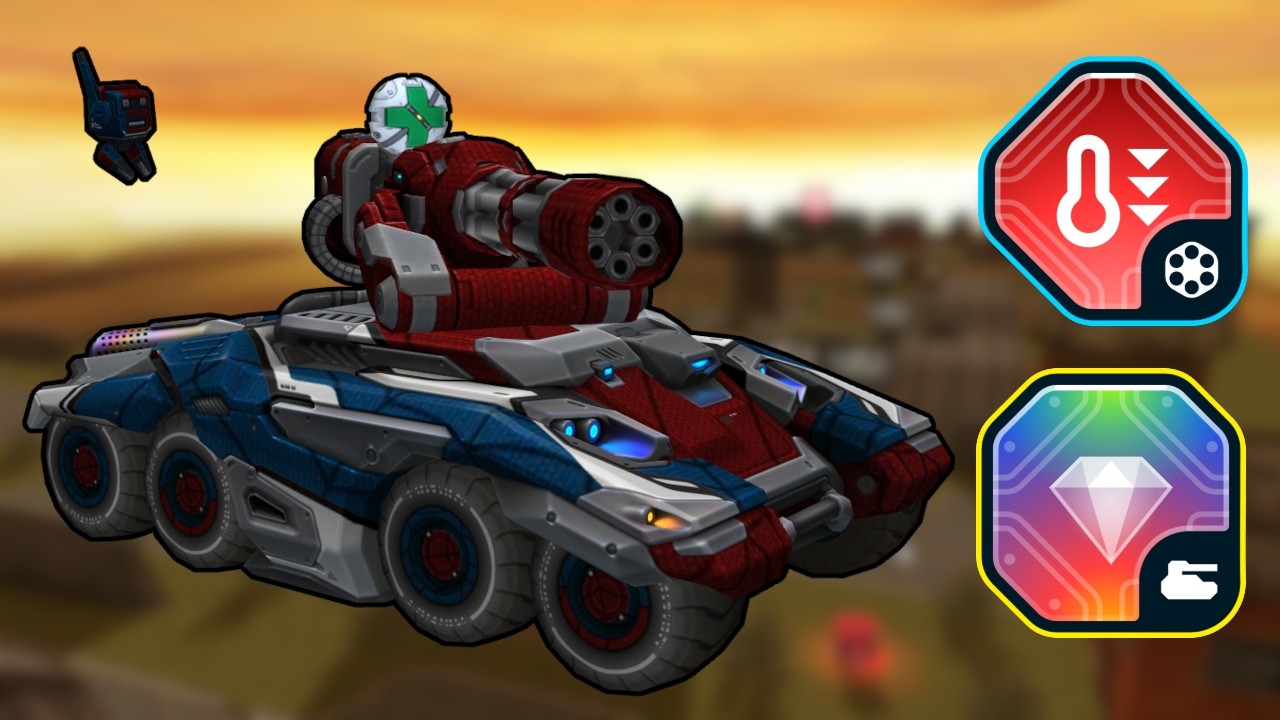 Vulcan UT/ Shooting Speed Regulator  |Titan GT / Excelsior | Tanki Online -Full battle gameplay 2026