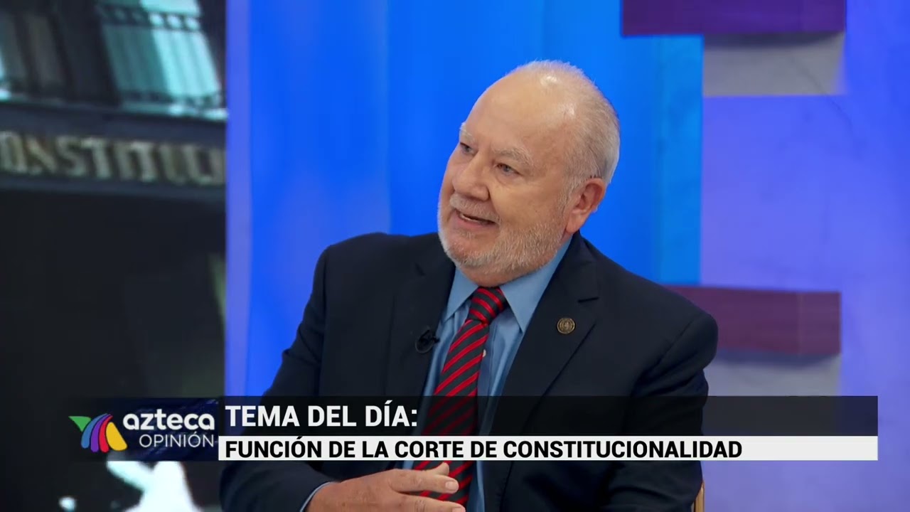 Entrevista TV Azteca - Corte de Constitucionalidad de Guatemala