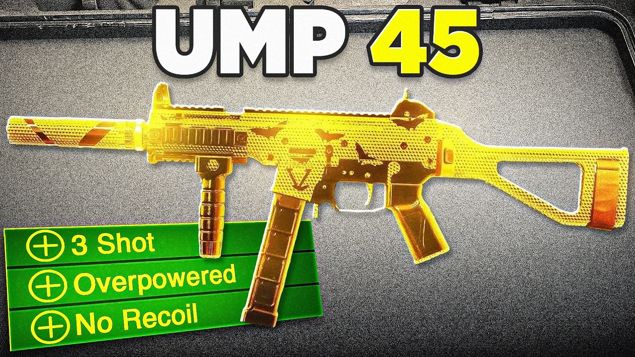 Пистолет UMP 45 добавлен в Warzone!😳 (Rebirth Island Warzone)