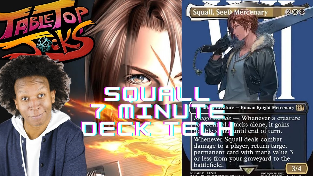 Скволл, SeeD Mercenary 7 Minute Deck Tech 😎